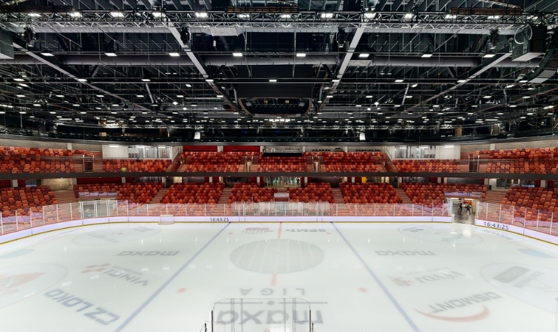 Virtuální prohlídka arény