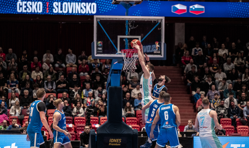 Basketbal – kvalifikace na MS – Česko x Slovinsko