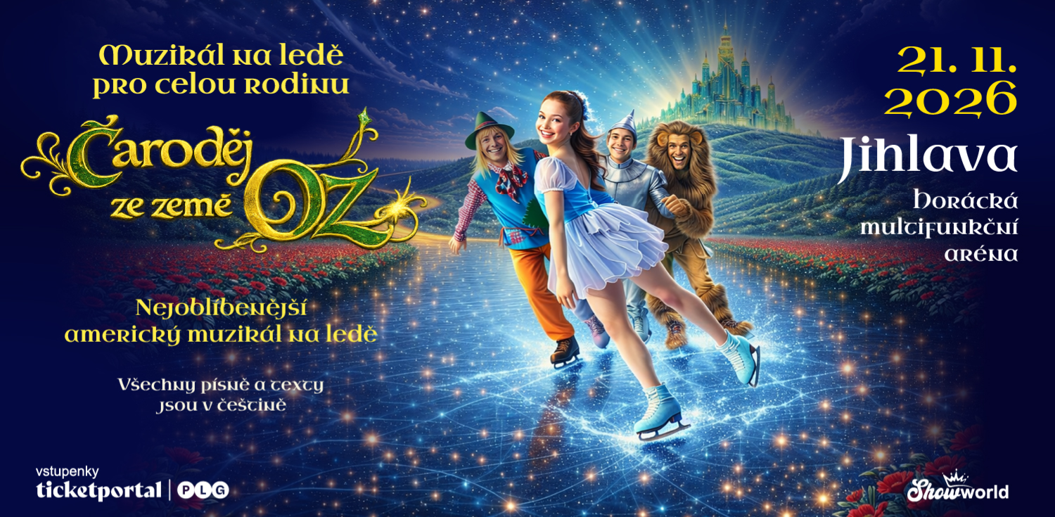ČARODĚJ ZE ZEMĚ OZ – muzikál na ledě pro celou rodinu